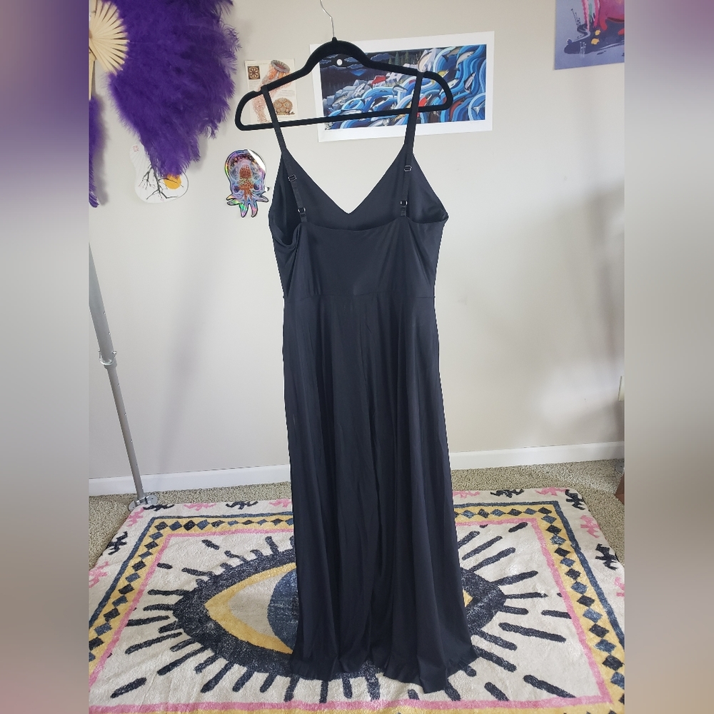 BLACKMILK SHEER RETRO WIDE LEG JUMPSUIT LIMITED XL NWT - Picture 4 of 7